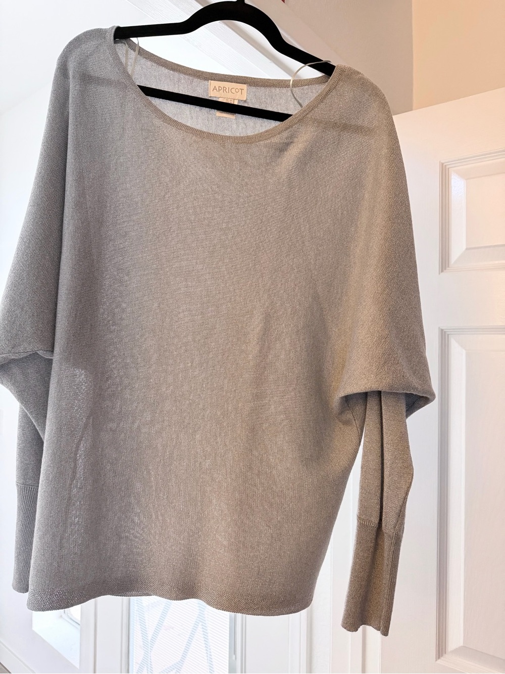 Apricot Women's Silver Knit Sweater